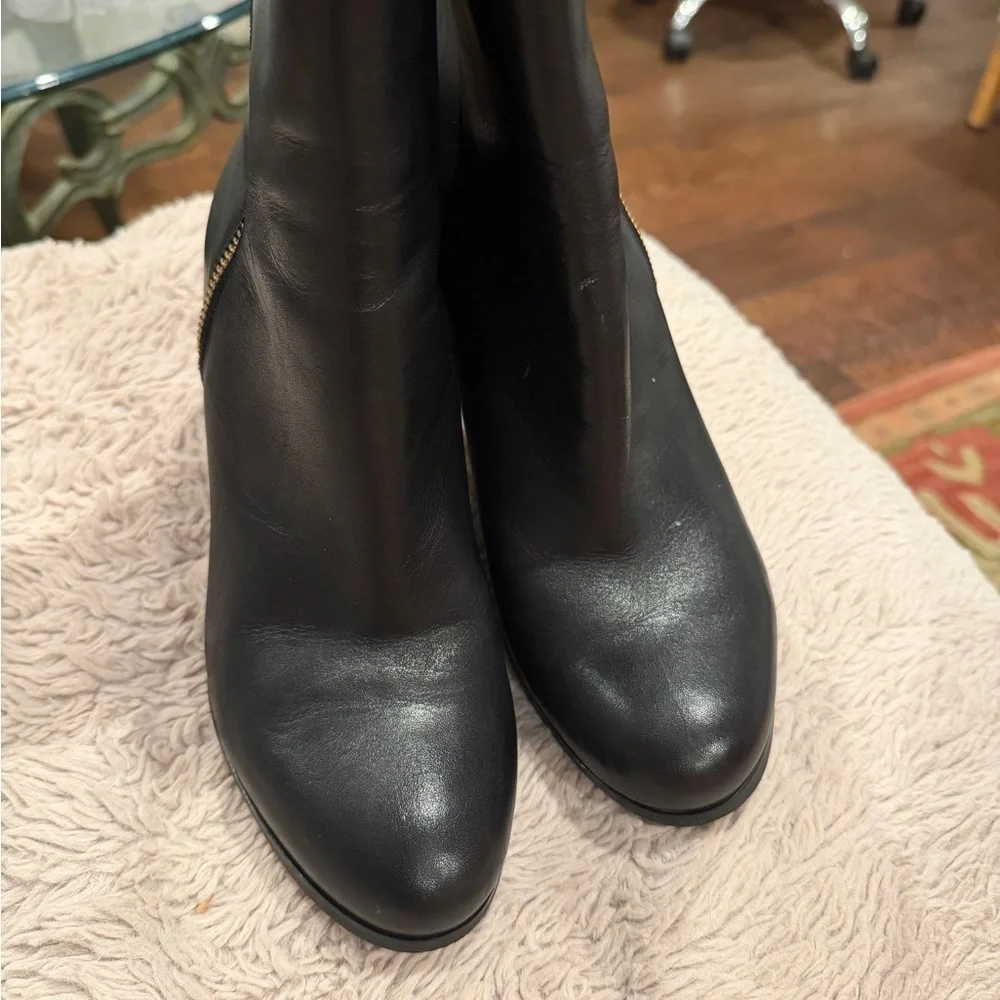 Michael Kors Frenchie Vachetta Leather ankle boot